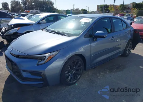 2025 Toyota Corolla Se z USA, uszkodzony, nr VIN 5YFS4MCEXSP247126